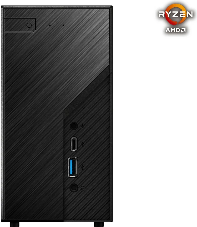 Ultra kompaktna mini kaseta PC ASRock DESKMINI X300, Socket AM4, DDR4, HDMI/DP/USB-C, črna