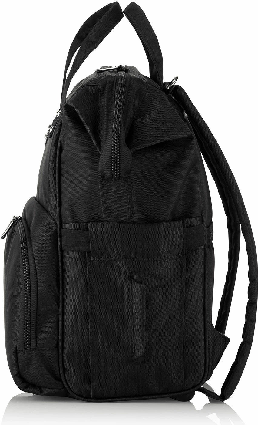 Torba za plenice Evila Originals, črna