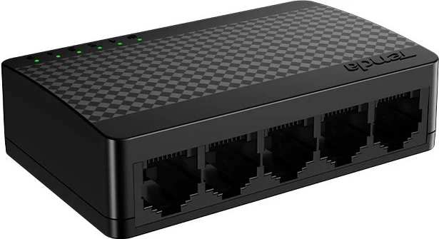 Omrežni preklopnik Tenda SG105M, Gigabit Ethernet (10/100/1000), črn