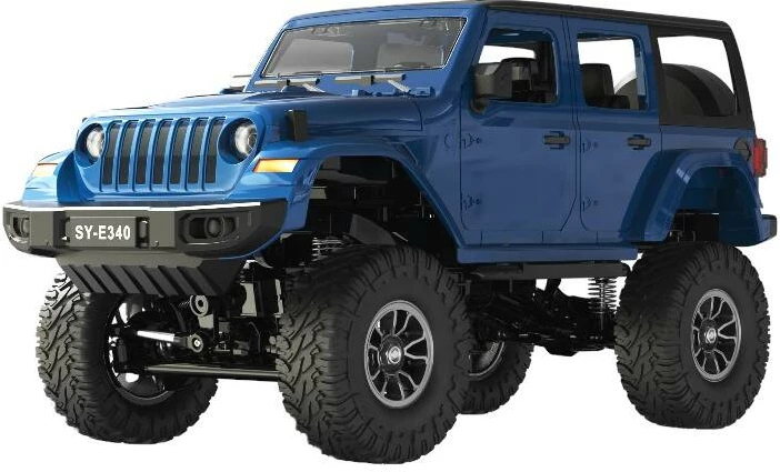 Terensko daljinsko vodeno vozilo Double Eagle Jeep Crawler Pro E340-003, 1:14, modro