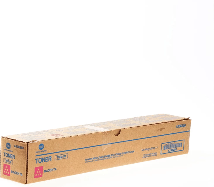 Toner kartuša Konica Minolta TN321M A33K350, 25.000 strani, magenta