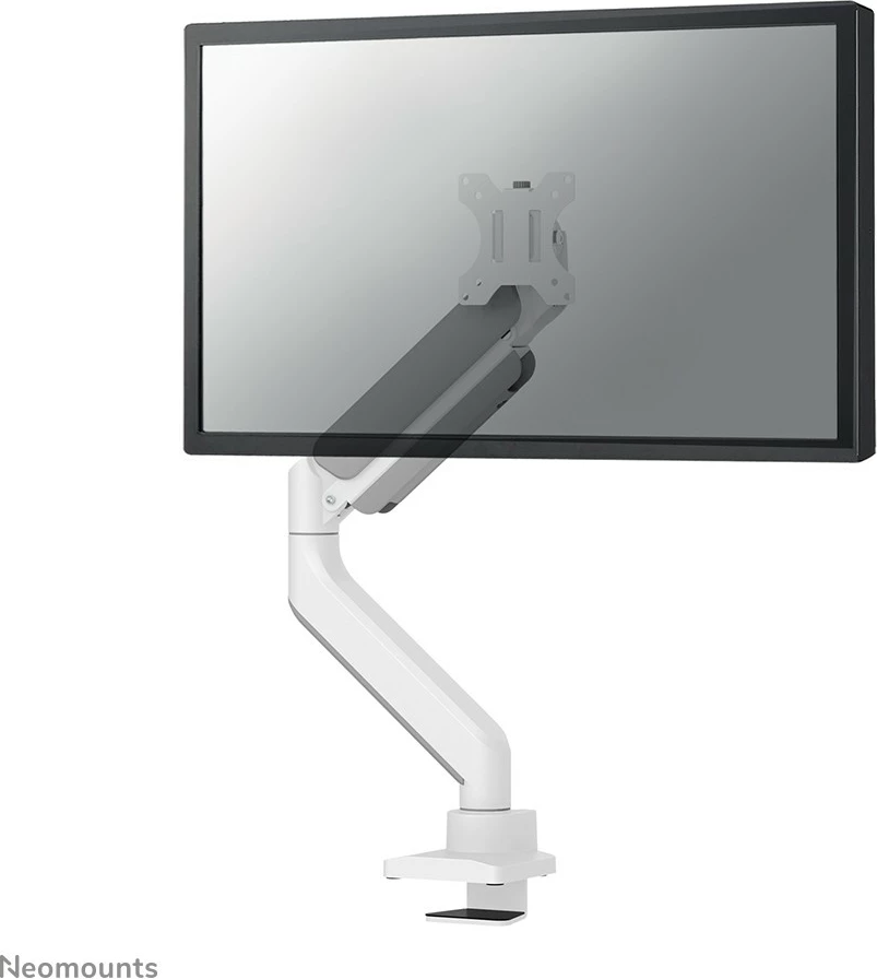 Nosilec za monitor Neomounts DS70-450WH1, plinski vzmet, Topfix, 17–42 in, 15 kg, bel