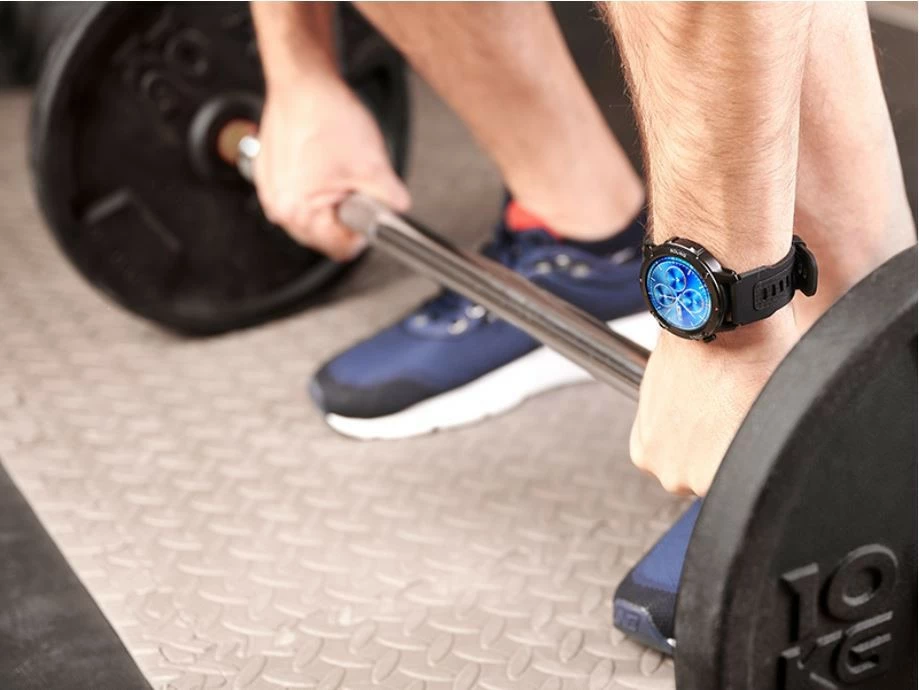 Pametna ura 1.39" Tracer SMR11 HERO, 300 mAh, IP67, 3 zamenljivi paščki, črna