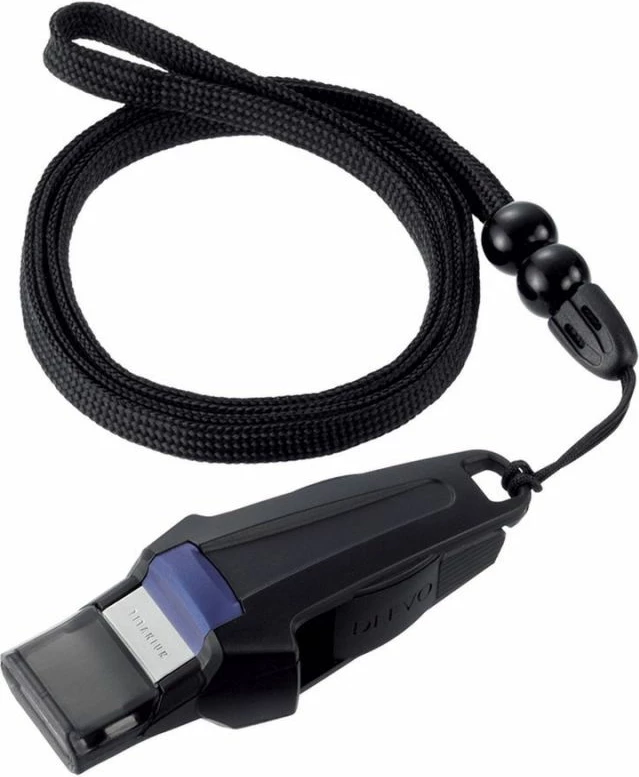 Profesionalen žvižgavec za sodnike Molten Deevo RA0100-K, črn