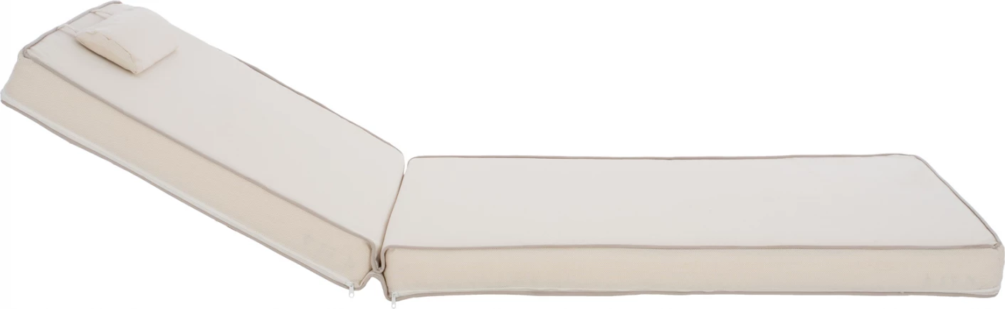 Blazina za ležalnik Textline Sifnos bež FH11237.60T 198(119+1+78)x70x10 cm