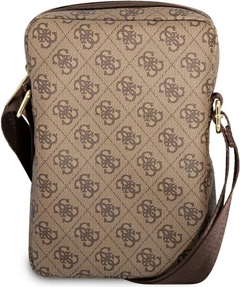 Torba za tablico Guess GUTB10G4GFBR 10", umetno usnje, rjava
