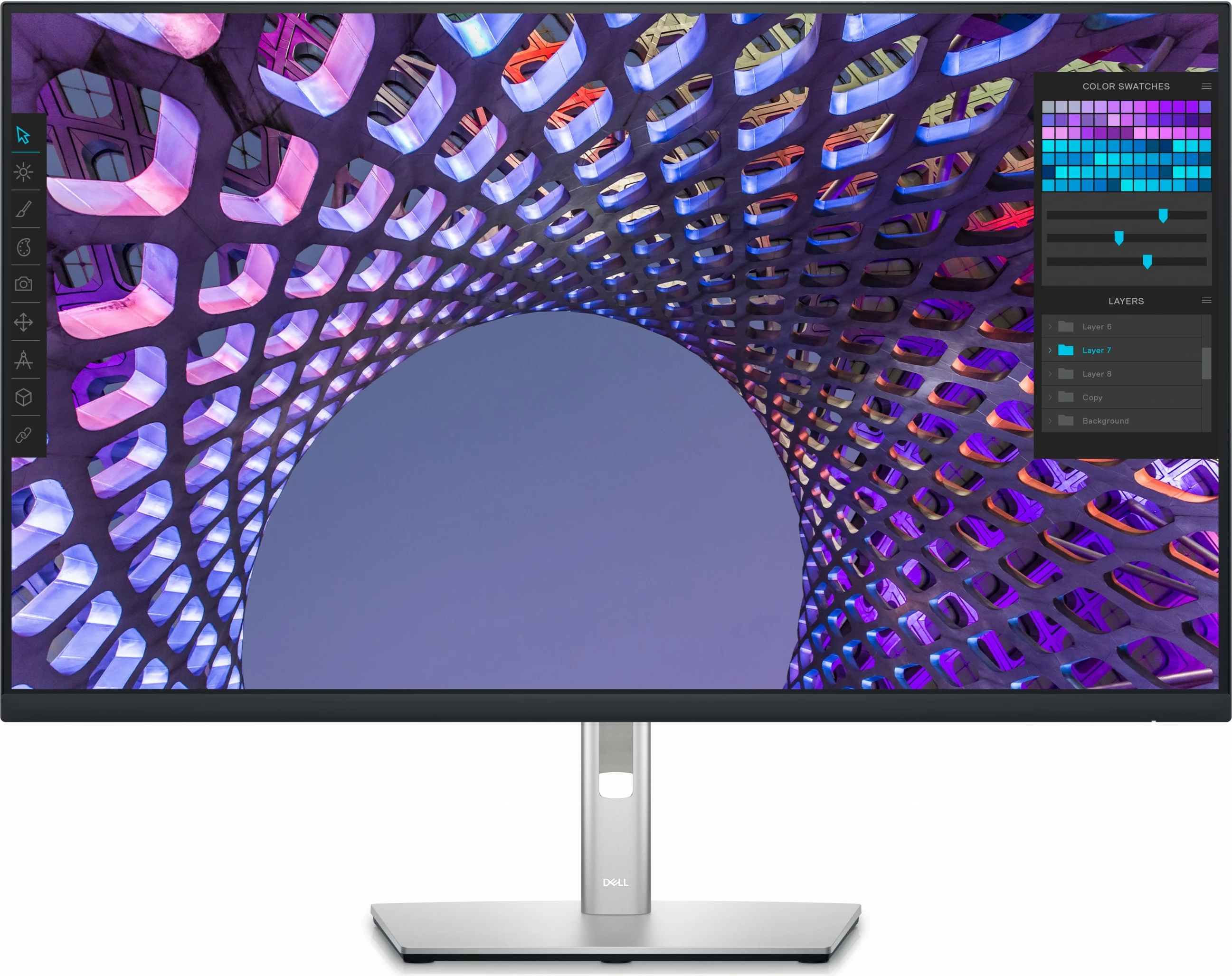 Monitor 31,5" 4K Ultra HD, LCD, črn, Dell P Series P3223QE