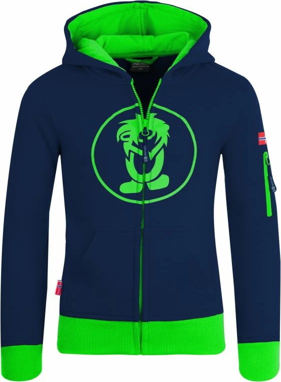 Duks za otroke Trollkids, moder