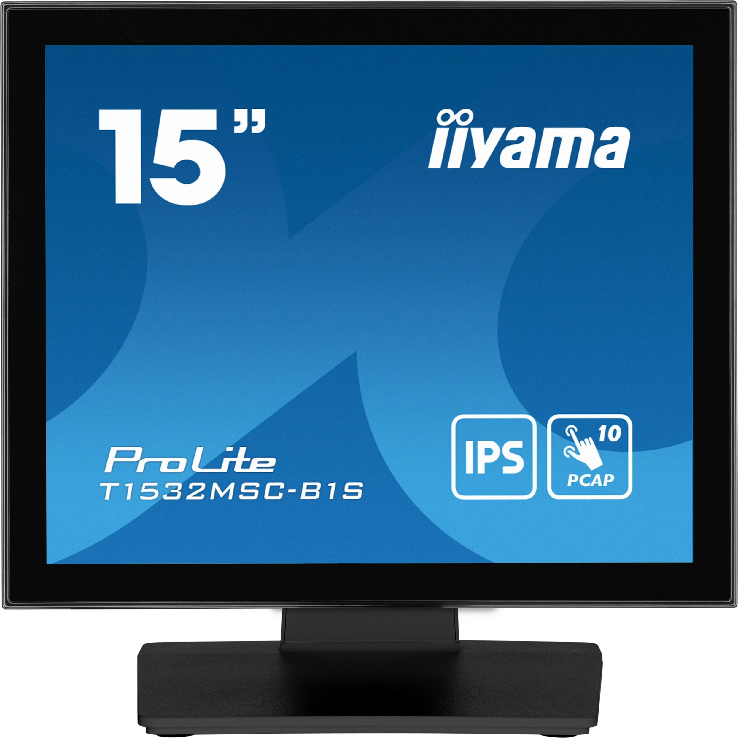 Zaslon na dotik 15" iiyama ProLite T1532MSC-B1S, LCD, črn