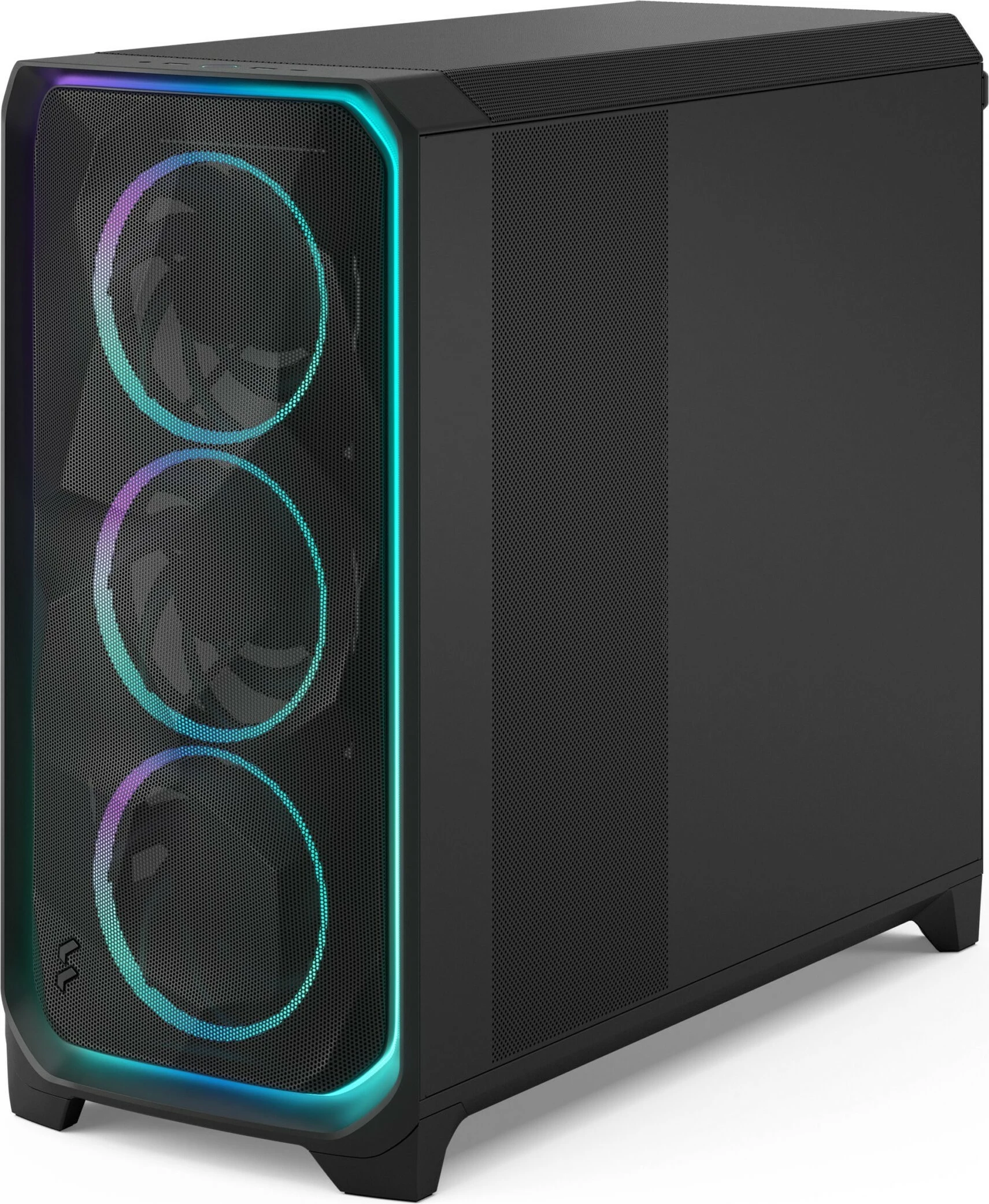 Računalniško ohišje Fractal Design Meshify 3 XL Ambience Pro RGB, kaljeno steklo, črno