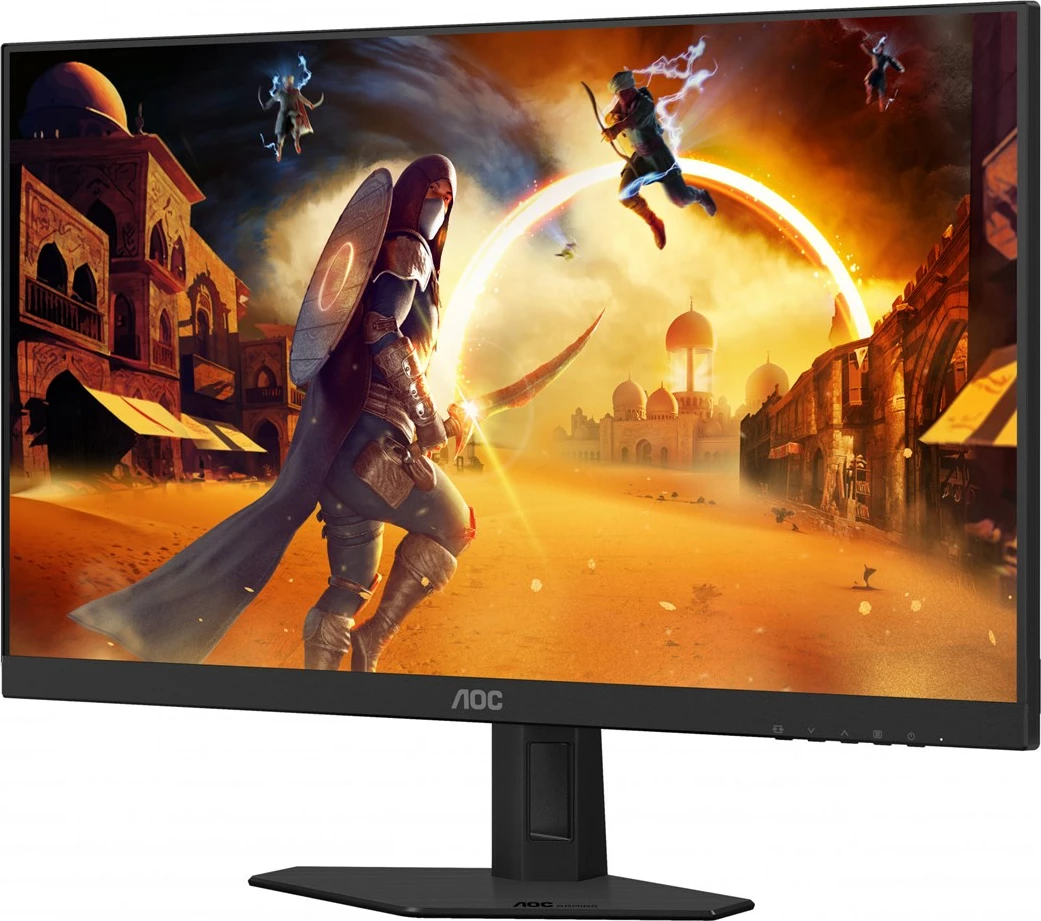 Gaming monitor AOC 24G4HRE, 23,8", Full HD, LED, črno/rdeč