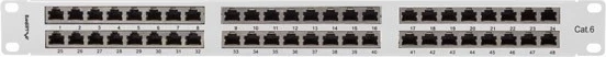Patch panel Lanberg PPS6-1048-S, siva