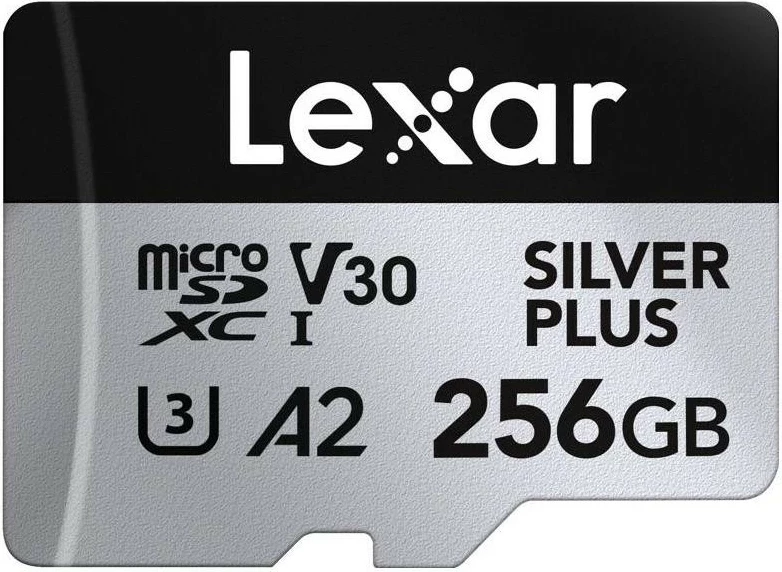 Kartica za pomnilnik 256GB microSDXC, Lexar Professional SILVER Plus, UHS-I U3 V30 A2