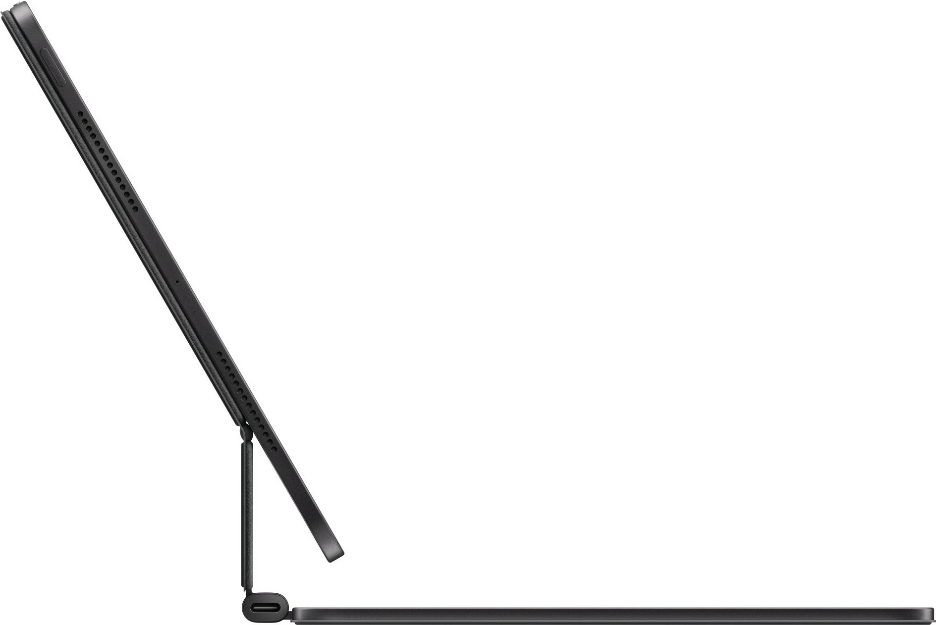 Tipkovnica z velikim sledilnim ploščkom za iPad Pro, Apple Magic Keyboard, QWERTZ, nemška, škarjasti mehanizem tipk, 1 mm, črna