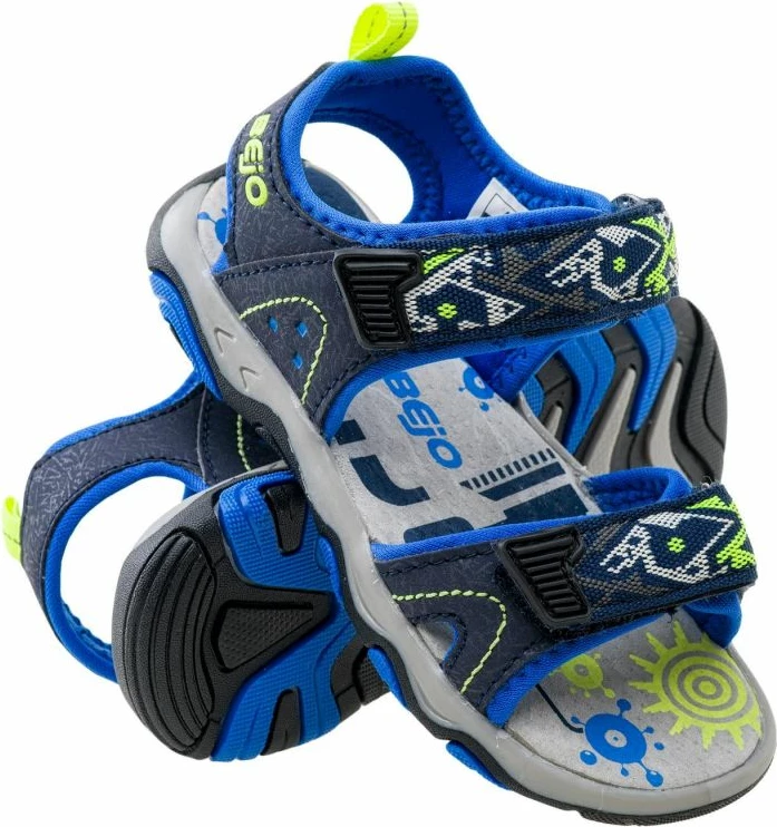 Sandali za otroke ElsiI Jr Bejo, modri