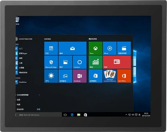 Industrijski PC ALLNET AIO IPC, Intel i3 8145U, 8 GB/128 GB, 15" na dotik, WLAN, RJ45, USB, SIM