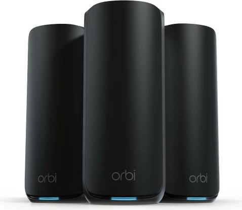 Napreden mesh sistem NETGEAR Orbi 870, Wi‑Fi 7, tri‑pasovni, črn