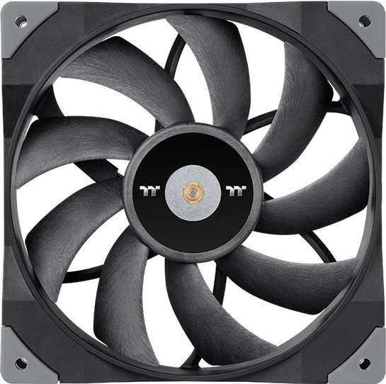 Ventilator za ohišje Thermaltake TOUGHFAN 14 cm, CL-F118-PL14BL-A, črn