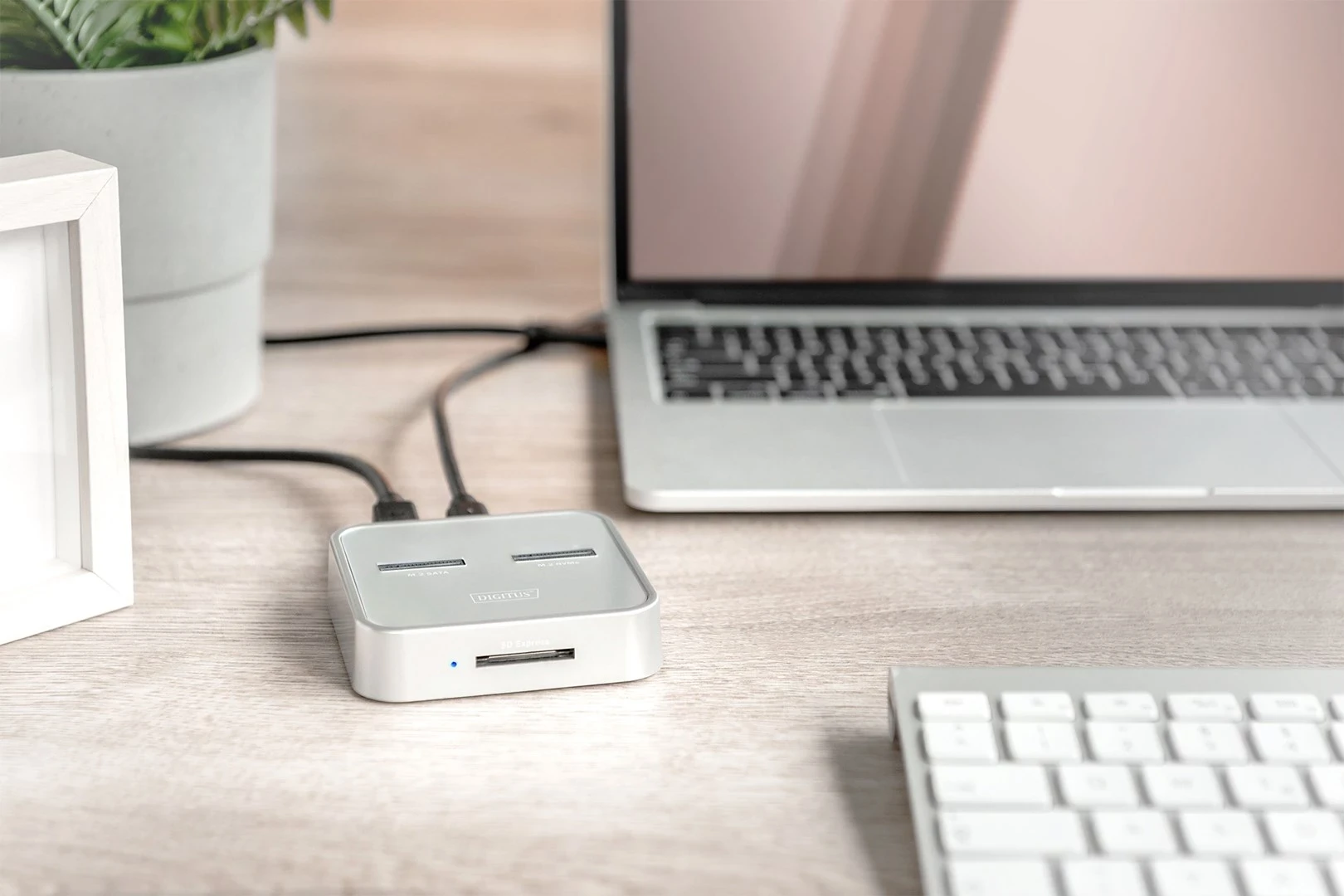 Postaja za SSD M.2 (NVMe + SATA) Digitus, USB-C™