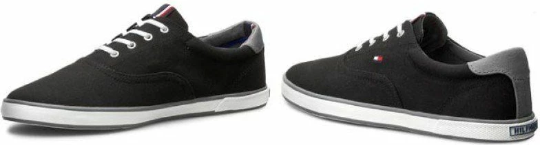 Čevlji za moške Tommy Hilfiger, črni