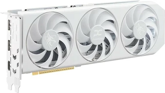 Grafična kartica 16GB GDDR6, bela PowerColor RX 9060 XT Hellhound Spectral White OC