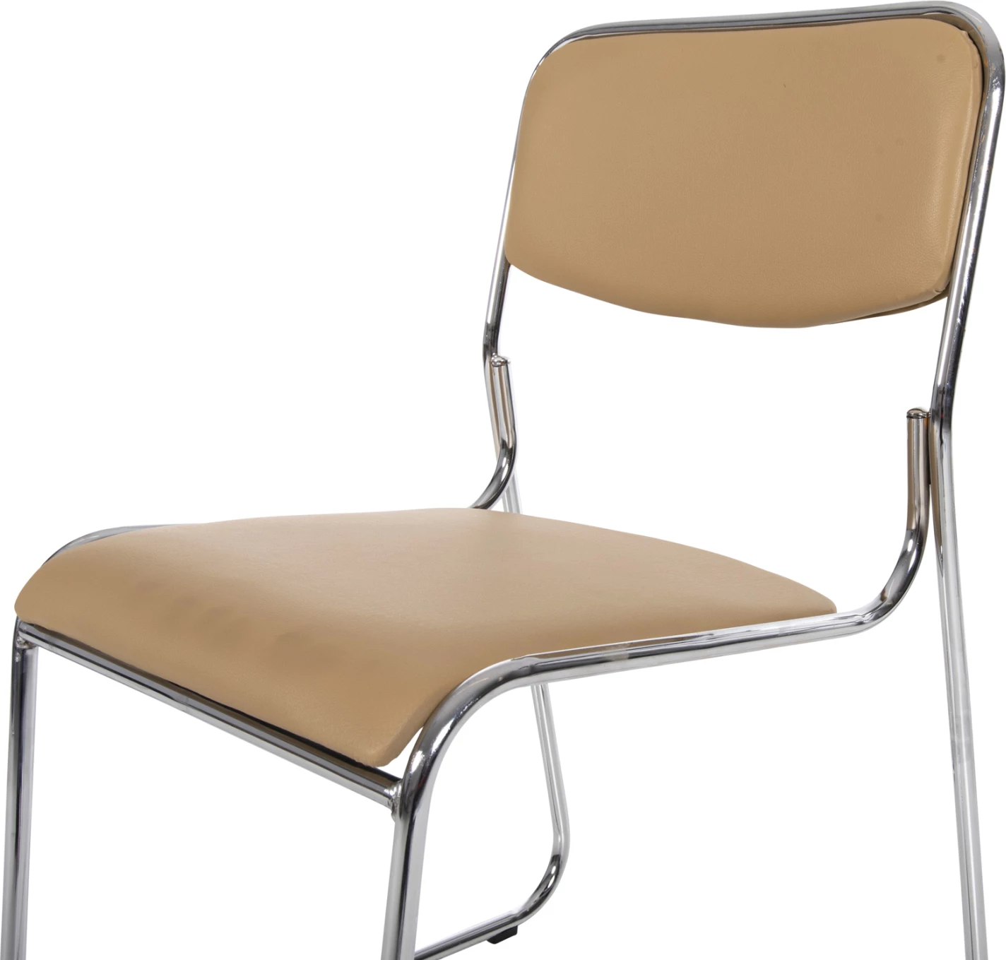 Konferenčni/obiskovalni stol MABEL FH1019.07 kromiran okvir-mocha PU 47x48x78Hcm