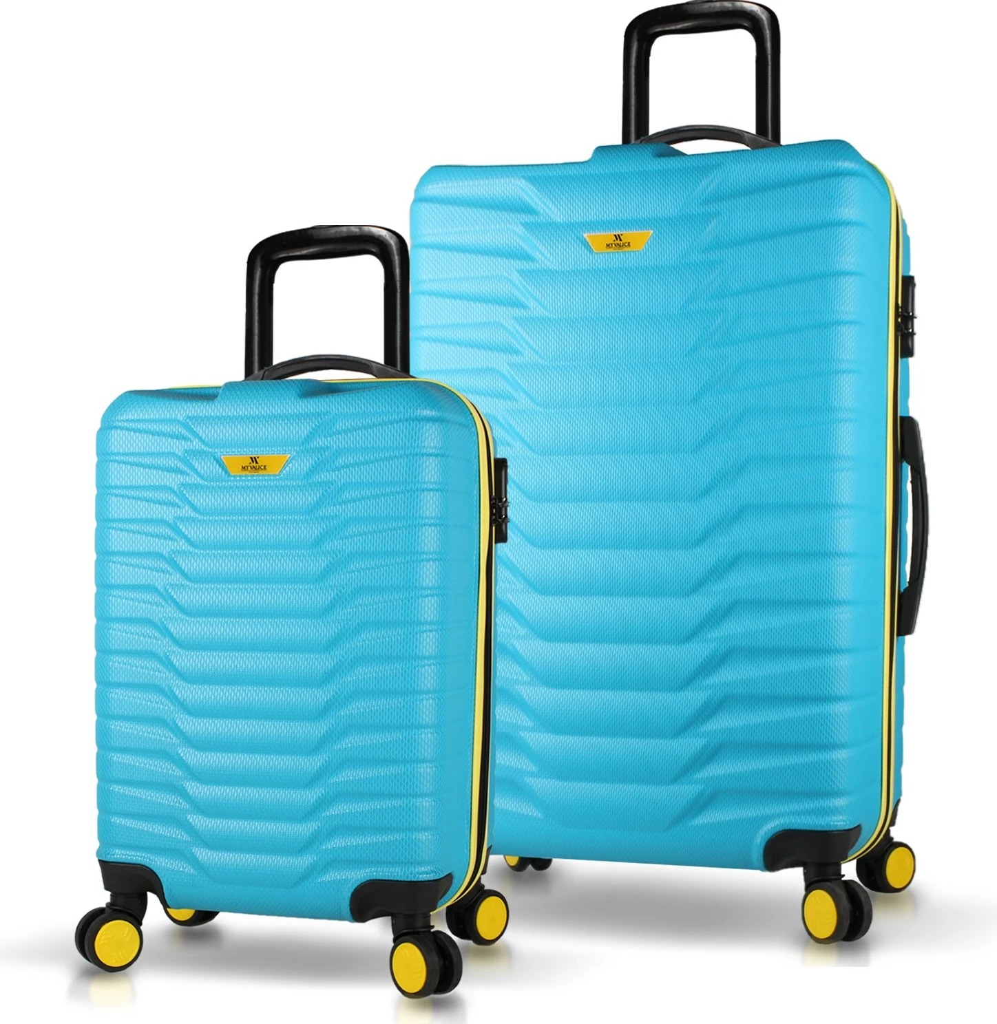 Set kovčkov (2 kosa), turkizna, Zoozie Bags 5738