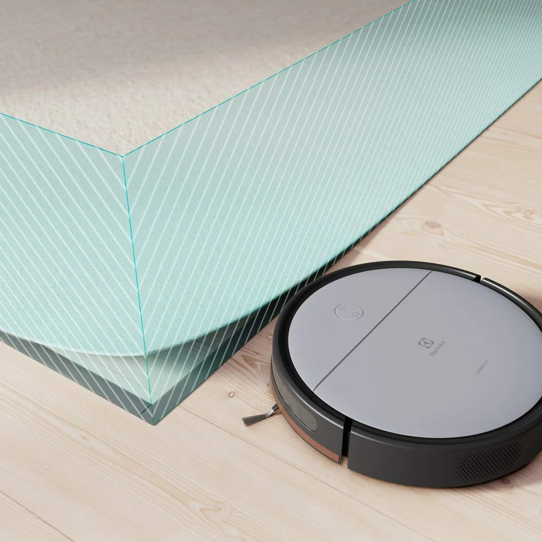 Robotski sesalnik z vrečko za prah Electrolux ER61UD1UG, siv