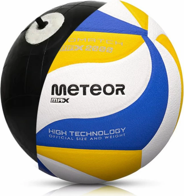 Volleyball žoga Meteor Max 2000, za moške in ženske, večbarvna