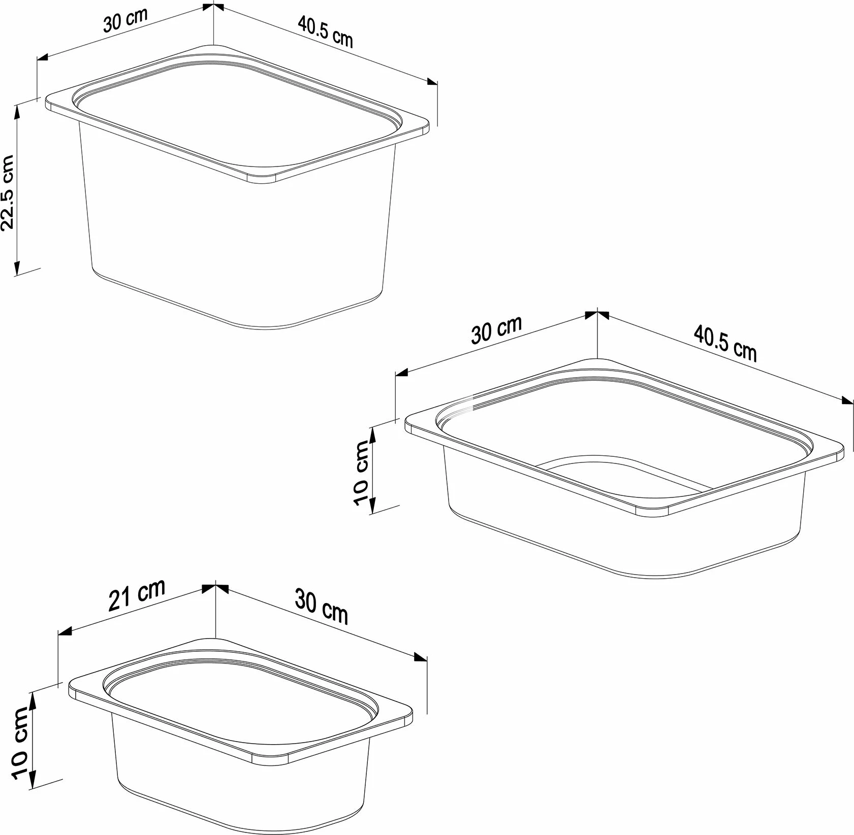 Večnamenska omara, bela, Rine 2D4K8U, 69,5x109x30 cm