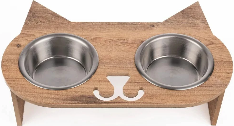 Posoda za hrano za hišne ljubljenčke, Paws & Whiskers, Apvm4, večbarvna