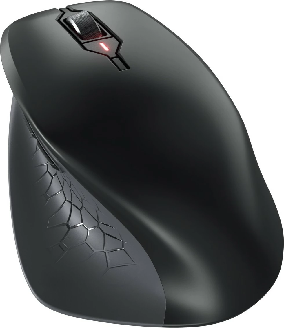 Optični brezžični miš, desna, 4000 DPI, črn/siv Cherry Stream Comfort