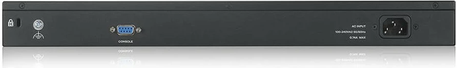 Preklopnik Zyxel GS2220-50, 48+2 vrat, rackmount, Gigabit Ethernet, črn