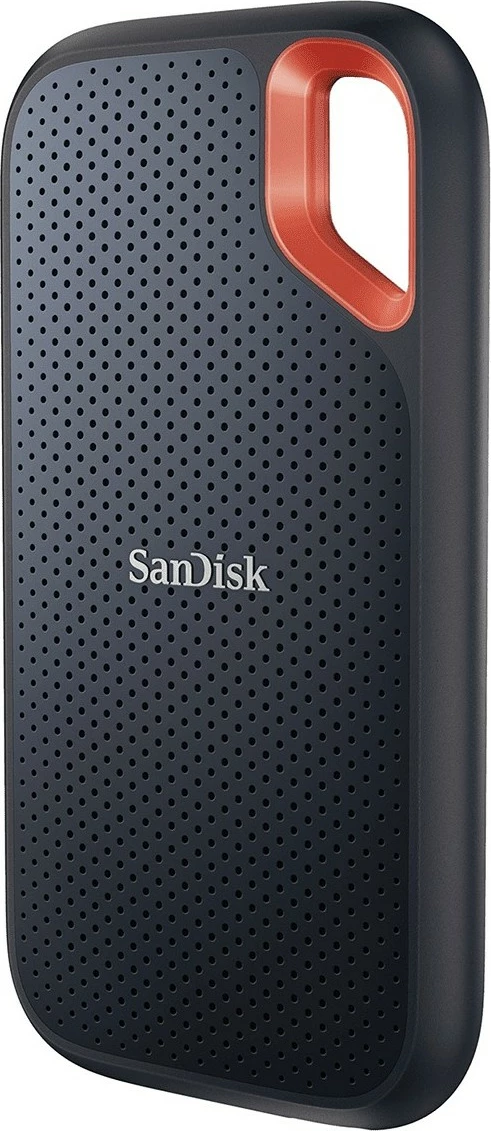 Zunanji SSD disk SanDisk Extreme Portable, 2 TB, USB Type-C, 3.2 Gen 2, 1050 MB/s, zaščita z geslom, črn