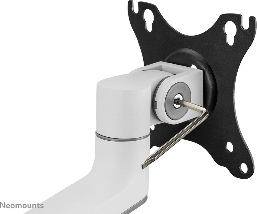 Namizni nosilec za zaslon 17-27", Newstar DS60-425WH2, bel