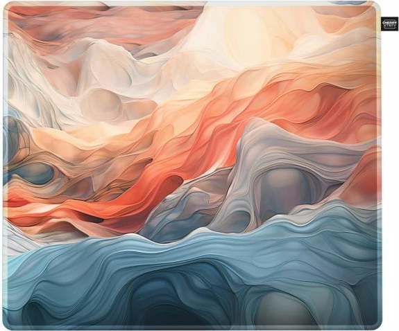 Velik mišji podložek Cherry XTRFY GP5 L Amnis Blue večbarven