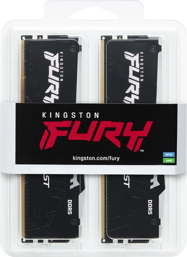 RAM pomnilnik Kingston FURY 32GB 5200MT/s DDR5 CL40 DIMM (komplet 2) Beast RGB