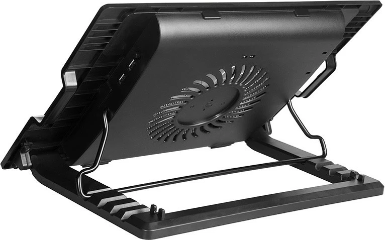 Podloga za hlajenje za prenosnik do 17", Tracer Icestorm TRASTA46338, 2 USB vrata, črna