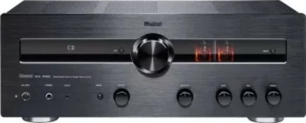 Stereo ojačevalnik 200 W x2, Magnat MA 900, Bluetooth aptX HD, optični/koaksialni vhodi, phono MM/MC, črn