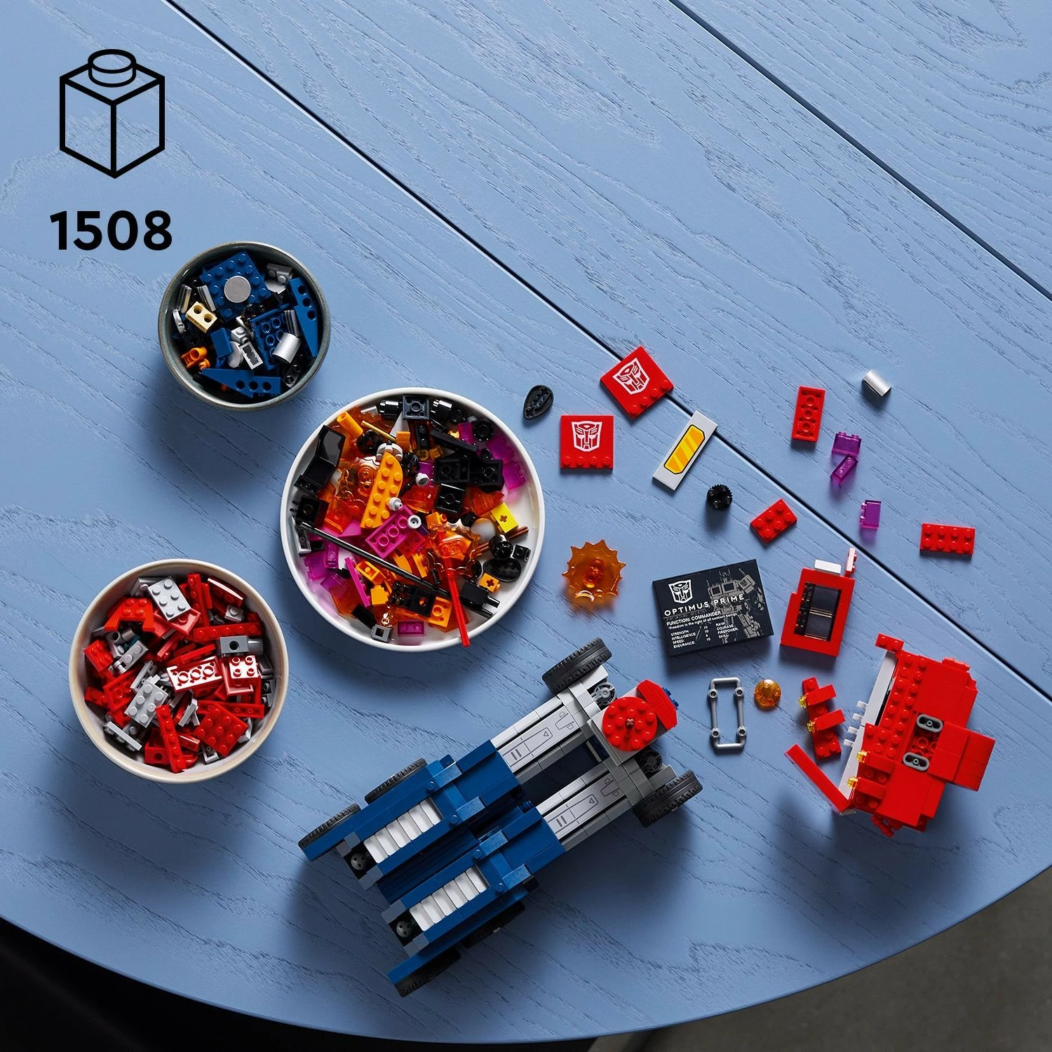 Set gradnje Optimus Prime, 1508 kosov, večbarven – LEGO ICONS