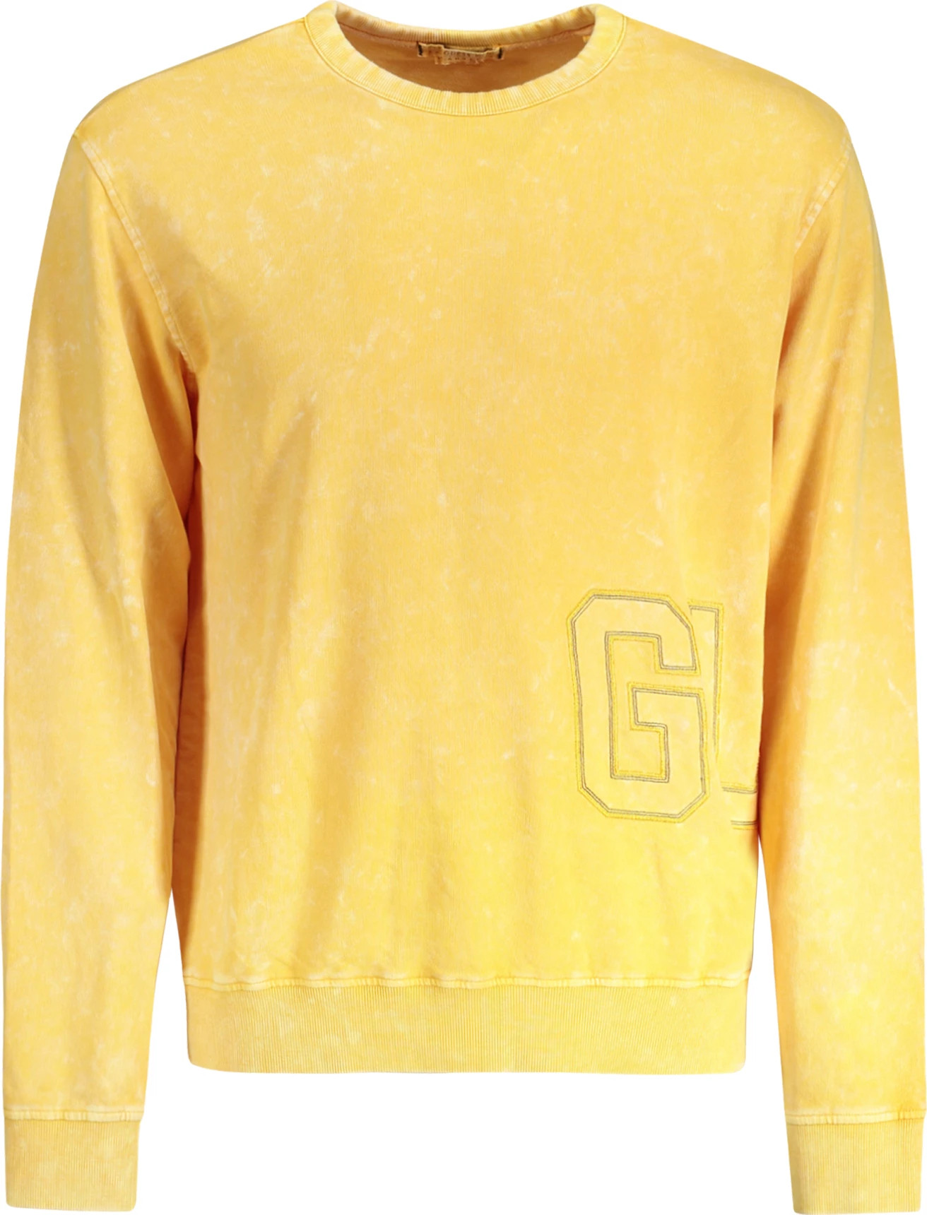 Pulover za moške, rumen GUESS JEANS