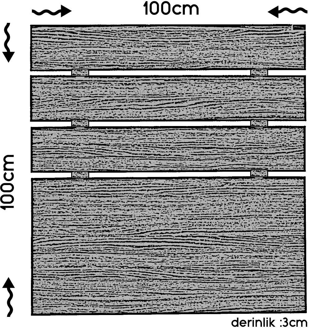 Vzglavna plošča za posteljo, hrast, Hanah Home Fuga 100