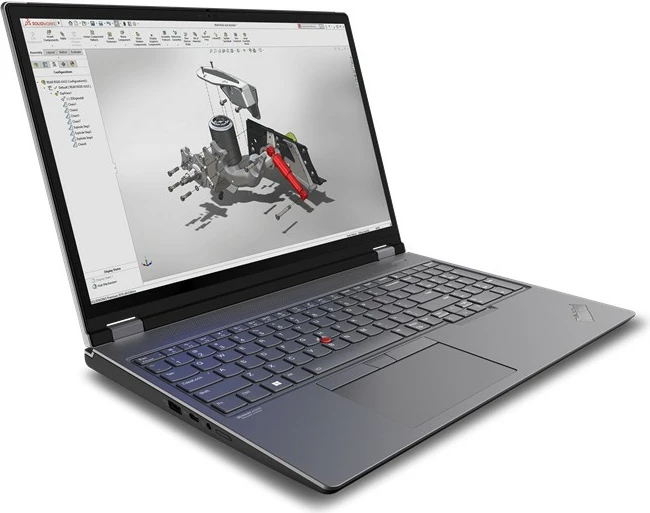 Prenosnik Lenovo ThinkPad P16 Gen 2, Intel Core i9, 64 GB RAM, 2 TB SSD, RTX 4000, 16" , storm grey/villi black