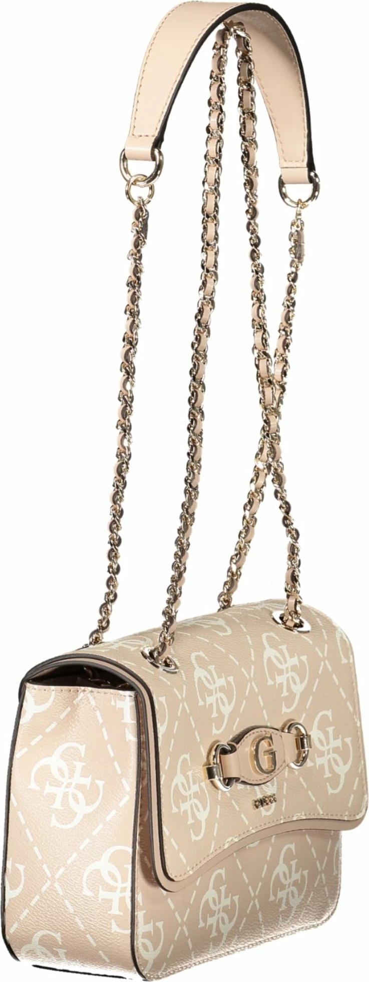 Torba za ženske GUESS JEANS Izzy, rožnata