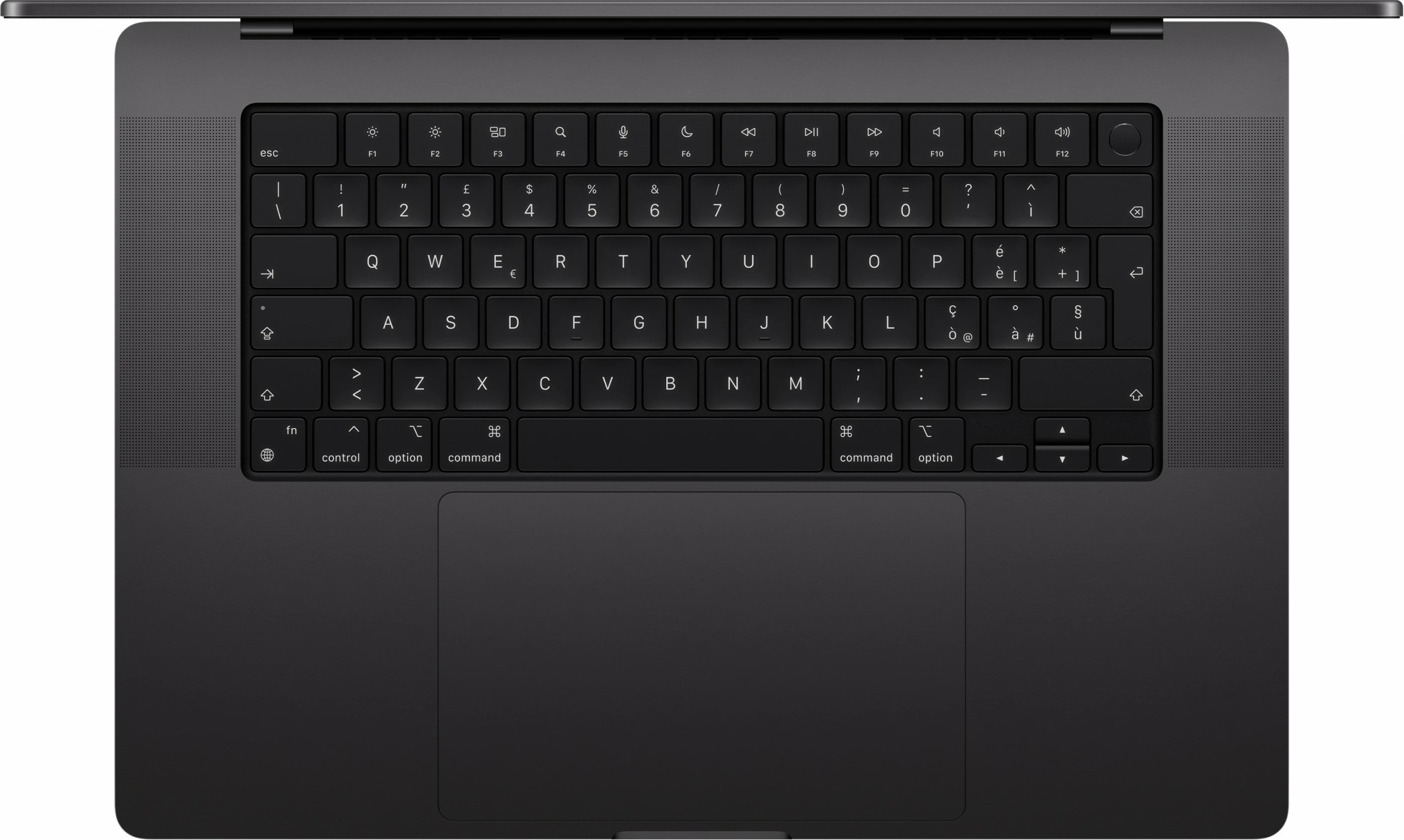 Prenosnik Apple MacBook Pro 16" M4 Pro 14‑jedrni, 24 GB, 1 TB SSD, 20‑jedrni GPU, vesoljsko črn, (QWERTZ Nemčija)