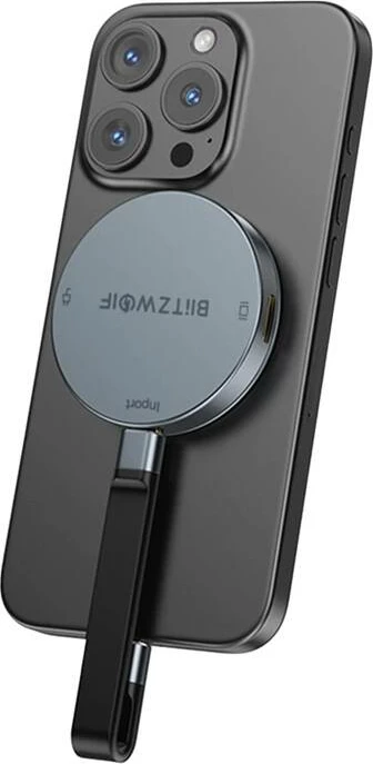 Ohišje za SSD, 256 GB, magnetno, aluminij, sivo BlitzWolf BW-SSD4