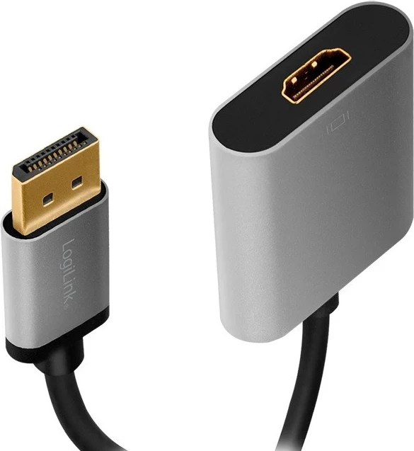 Përshtatës DisplayPort v HDMI LogiLink CDA0108, hiri