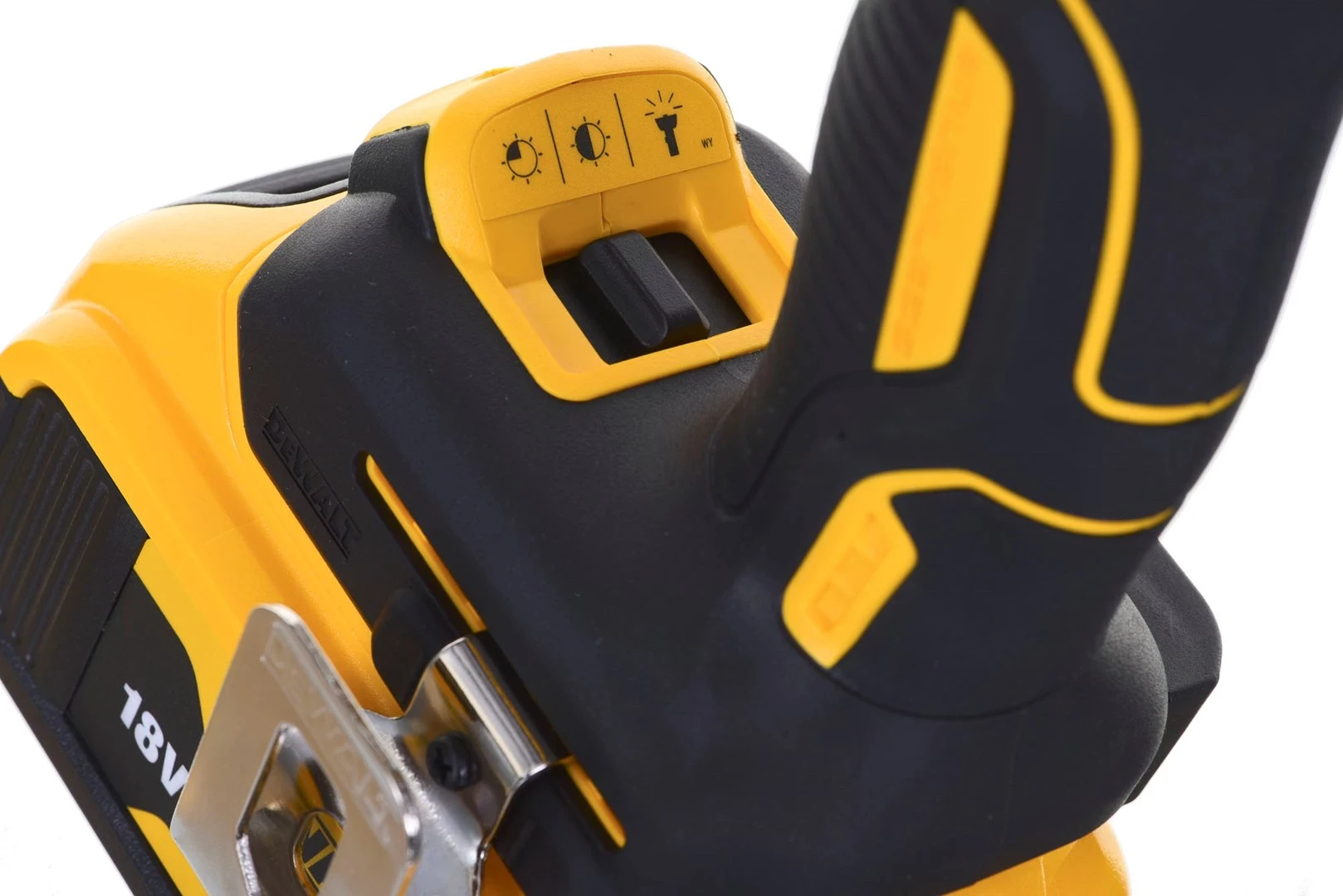 Kombinirani komplet vrtalnik/izvijač in brusilnik, DeWalt DCD796, DCG405 + 2x5,0Ah DCK208