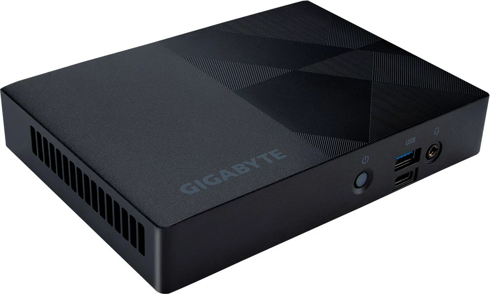 Računalniško ohišje mini-PC Gigabyte BRIX GB-BNIP-N200, Raptor Lake N, črn