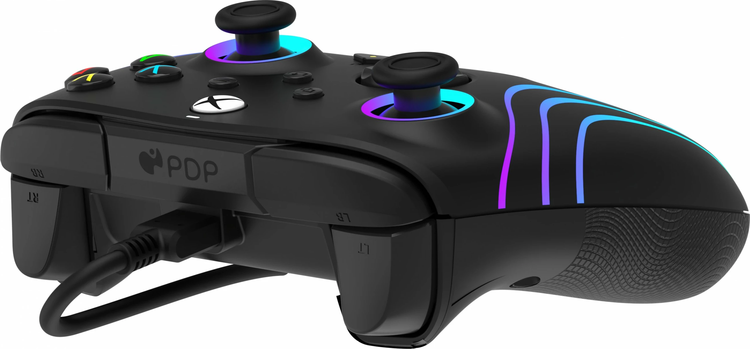 Žičen igralni kontroler PDP Afterglow Wave, PC, Xbox One, Xbox Series S/X, USB, črn